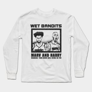 Wet Bandits Of Sactown Long Sleeve T-Shirt